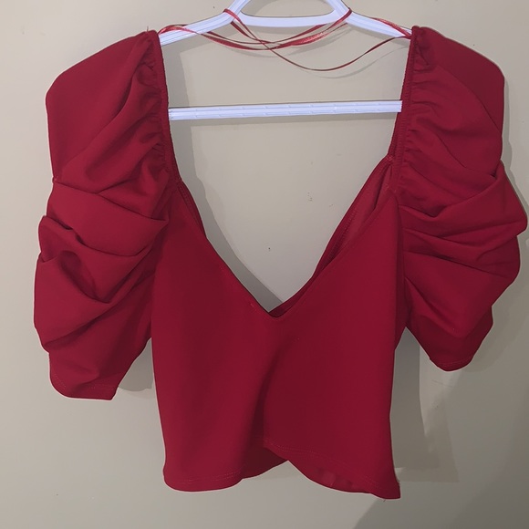 Red Blouse - Picture 2 of 2